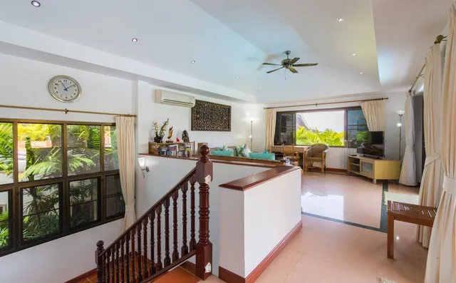 Stairs to the bedrooms